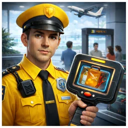 Airport Security Control Game