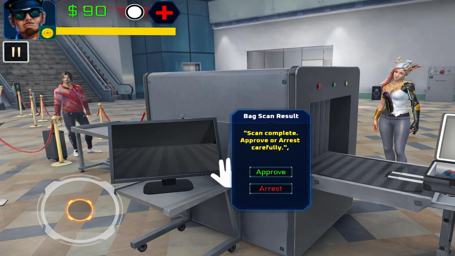 Airport Security Control Game screenshot